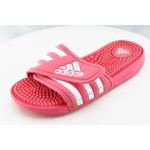 adidas Youth Girls Shoes Size 3 M Pink Slide Synthetic‎